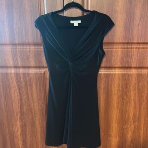 White house black market black cocktail dress size 6